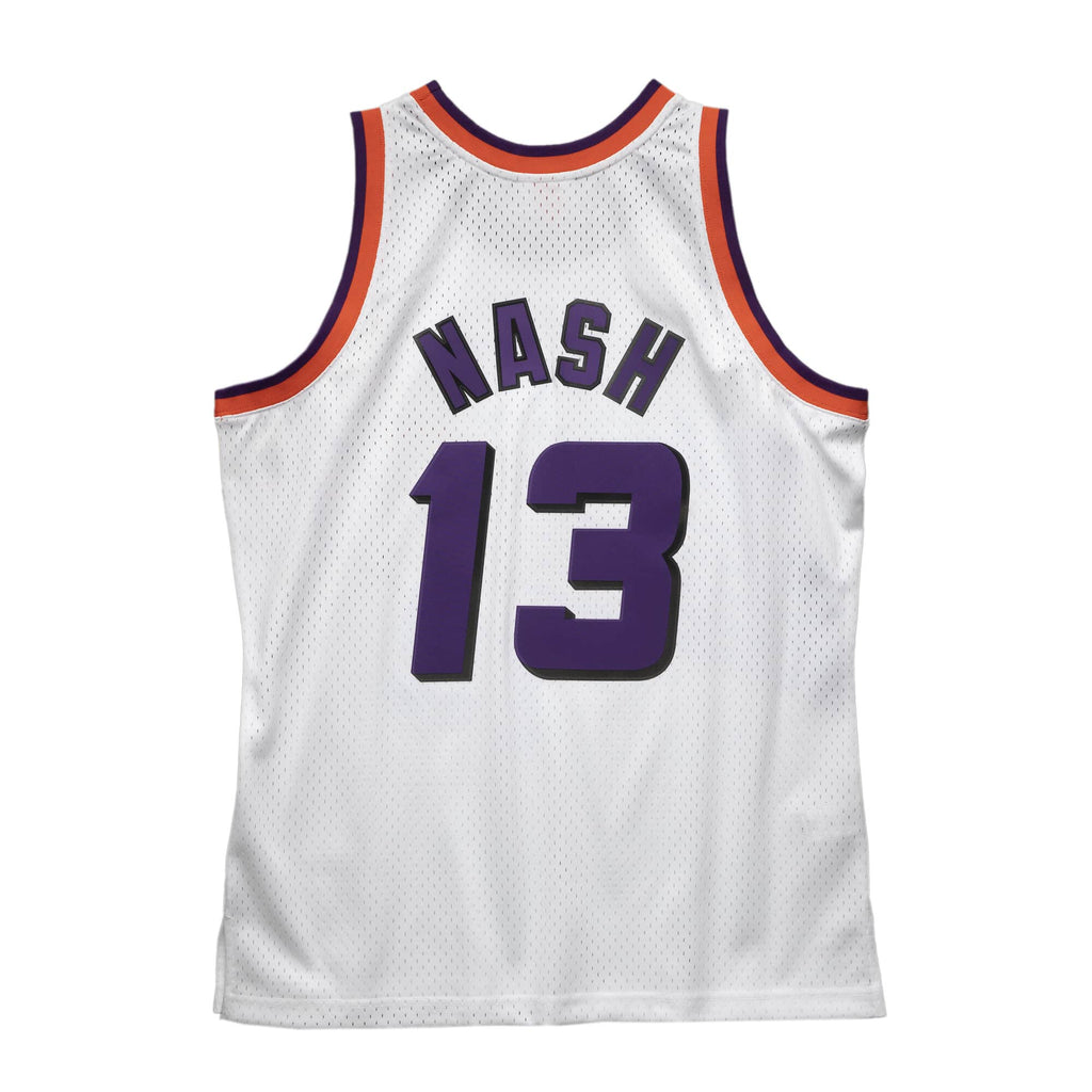 Phoenix Suns Steve Nash Mitchell & Ness White 1996-97 Hardwood Classics Swingman Jersey for Men product image 3, provided