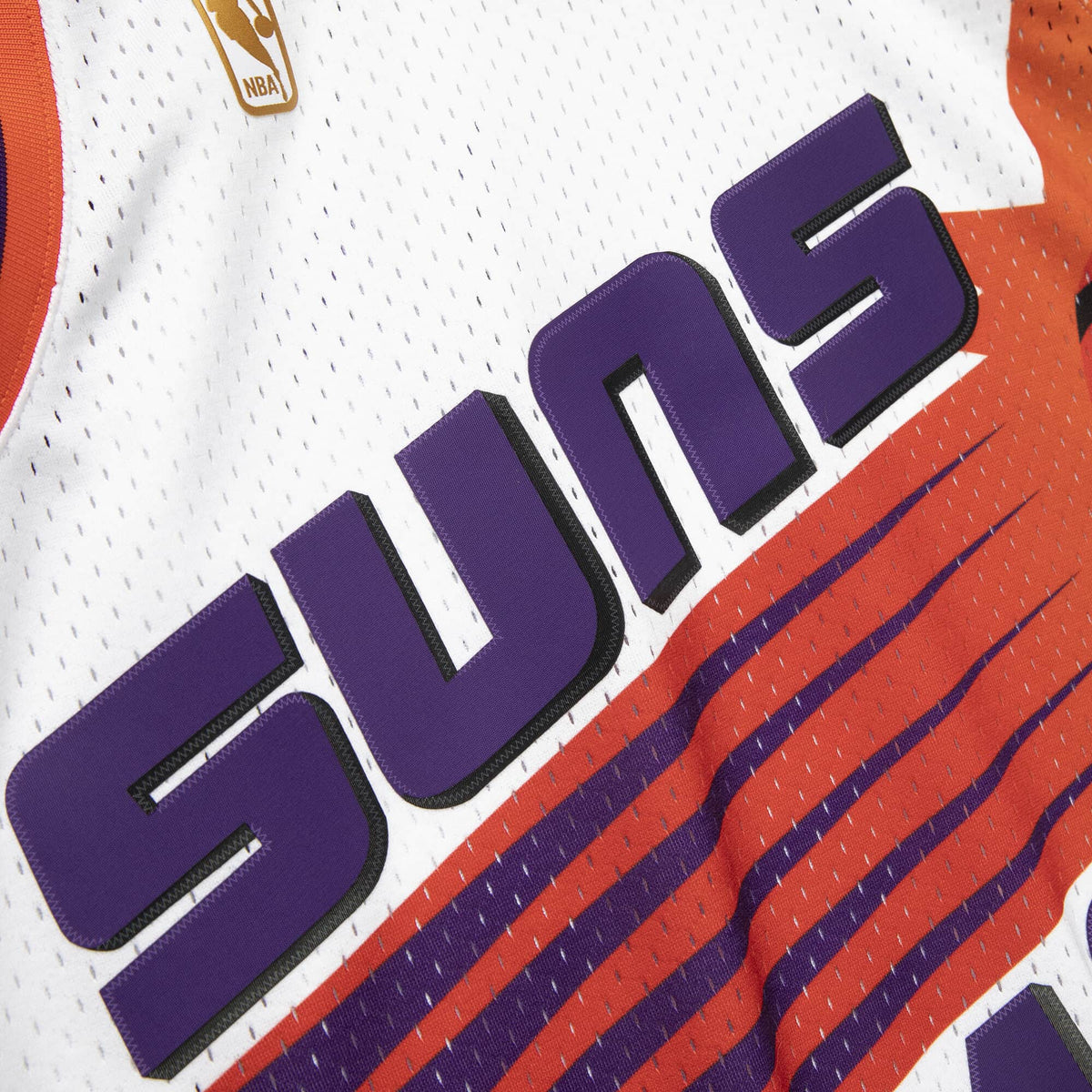 Phoenix Suns Steve Nash Mitchell & Ness White 1996-97 Hardwood Classics Swingman Jersey for Men product image 4, provided