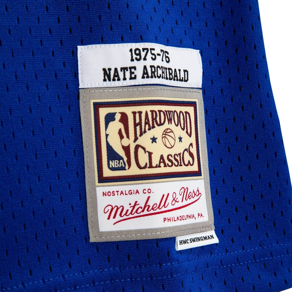Kansas City Kings Nate Archibald 1975-76 Royal Mitchell & Ness NBA Men Hardwood Classic Swingman Jersey for Men product
