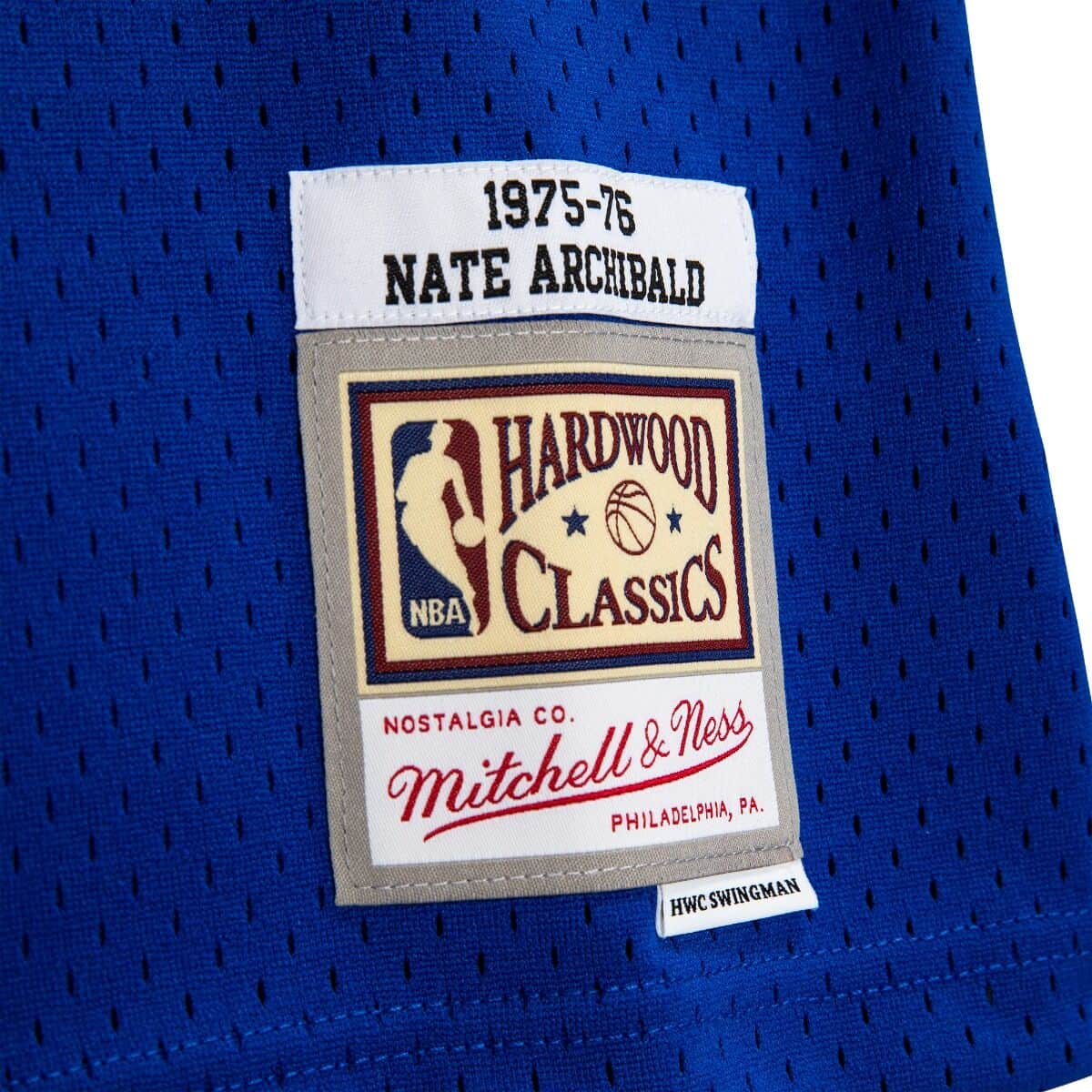 Kansas City Kings Nate Archibald 1975-76 Royal Mitchell & Ness NBA Men Hardwood Classic Swingman Jersey for Men product