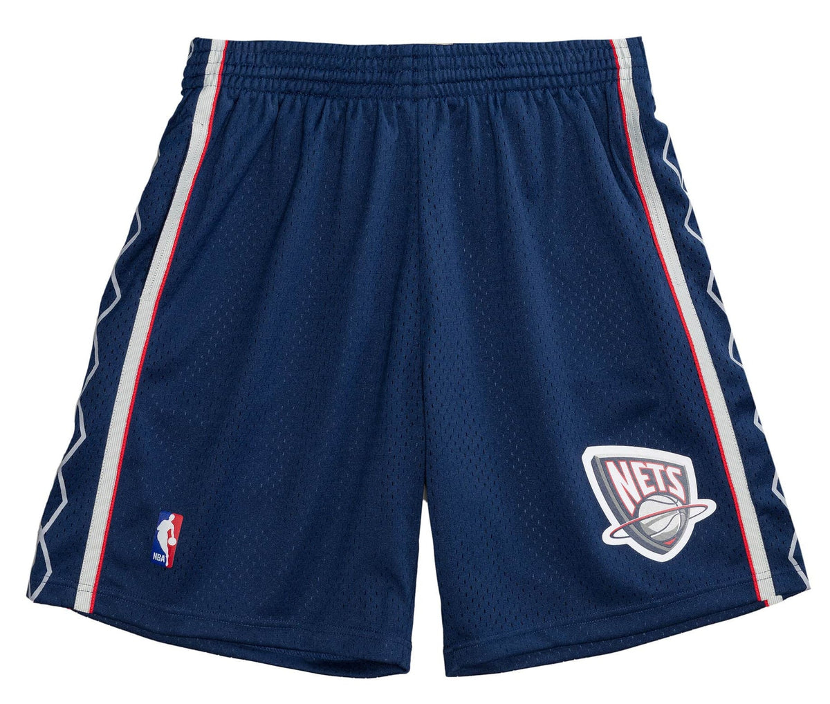 New Jersey Nets Mitchell and Ness Hardwood Classics Navy 2006-07 Swingman Shorts for Men product image 1, provided for