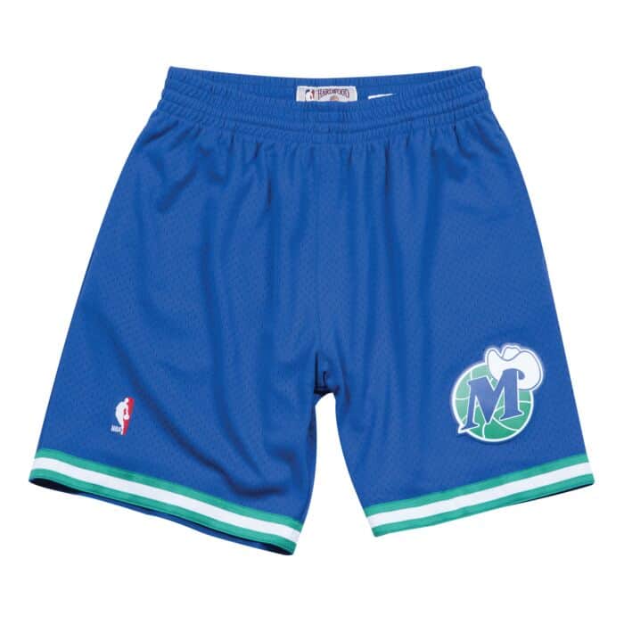 Dallas Mavericks Mitchell & Ness Hardwood Classics 1998-99 Swingman Shorts - Blue for Men product image 1, provided for