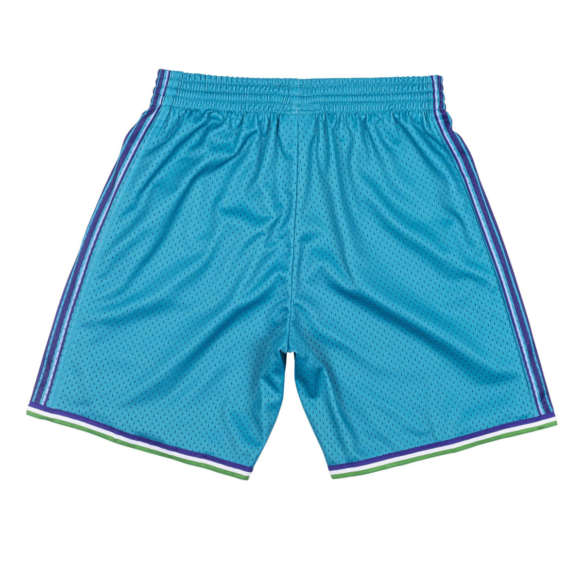 Charlotte Hornets Mitchell and Ness Hardwood Classics Teal 1999-2000 Swingman Shorts product image 4, provided for visual