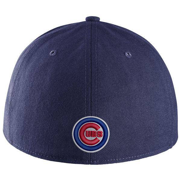 Chicago Cubs Nike Royal Local Swoosh Flex Hat for Men product image 2, provided for visual reference and product detail