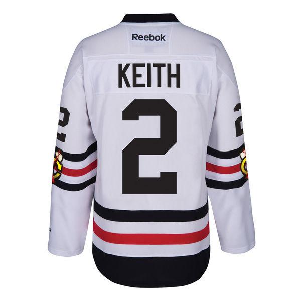 Chicago Blackhawks Duncan Keith Reebok 2017 Winter Classic Premier Jersey for Women product image 2, provided for visual