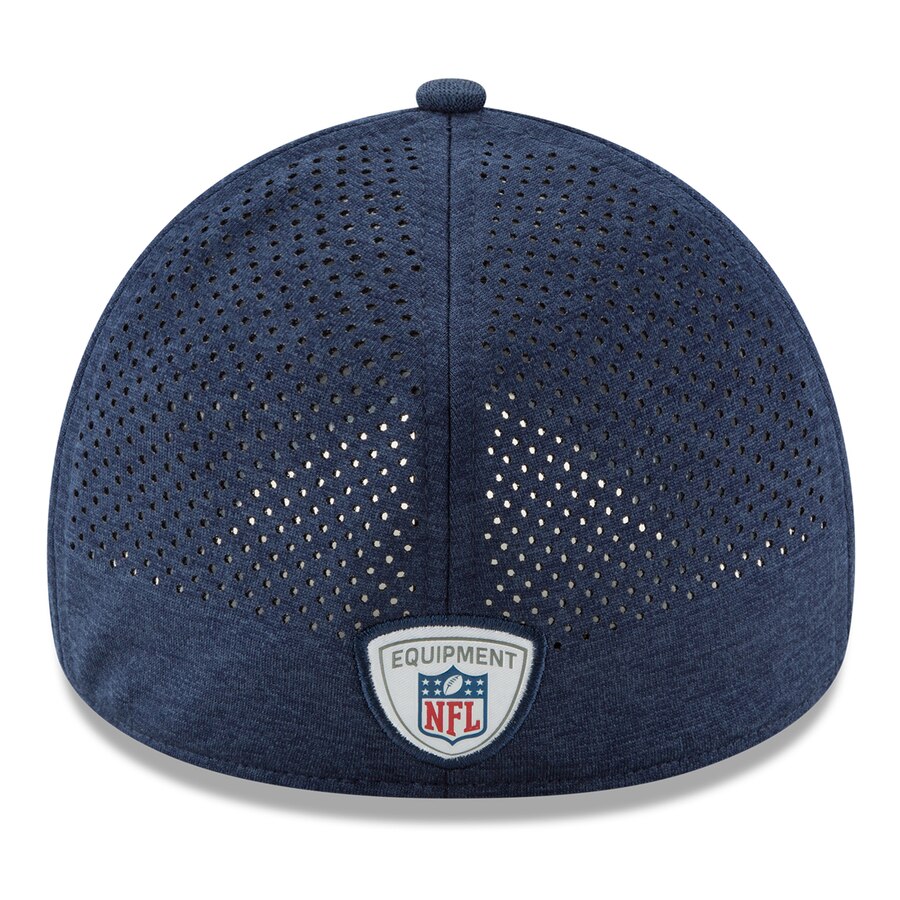 New England Patriots New Era Navy 2017 Training Camp Official 39THIRTY Flex Hat for Men product image 2, provided for visual