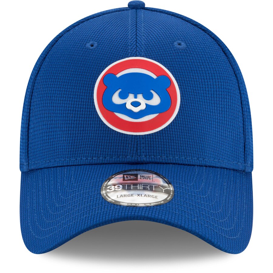 Chicago Cubs New Era Royal 2020 Clubhouse 39THIRTY Flex Hat for Men product image 2, provided for visual reference and