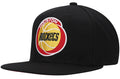 Houston Rockets Basic Core Black Mitchell & Ness Snapback Hat for Men product image 1, provided for visual reference and