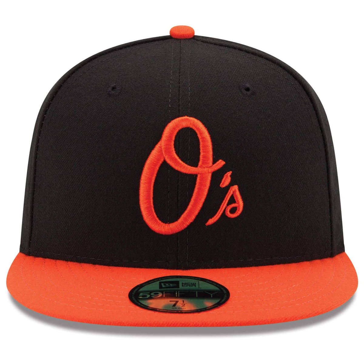 Baltimore Orioles New Era Black/Orange Alternate Authentic Collection On Field 59FIFTY Performance Fitted Hat for Men