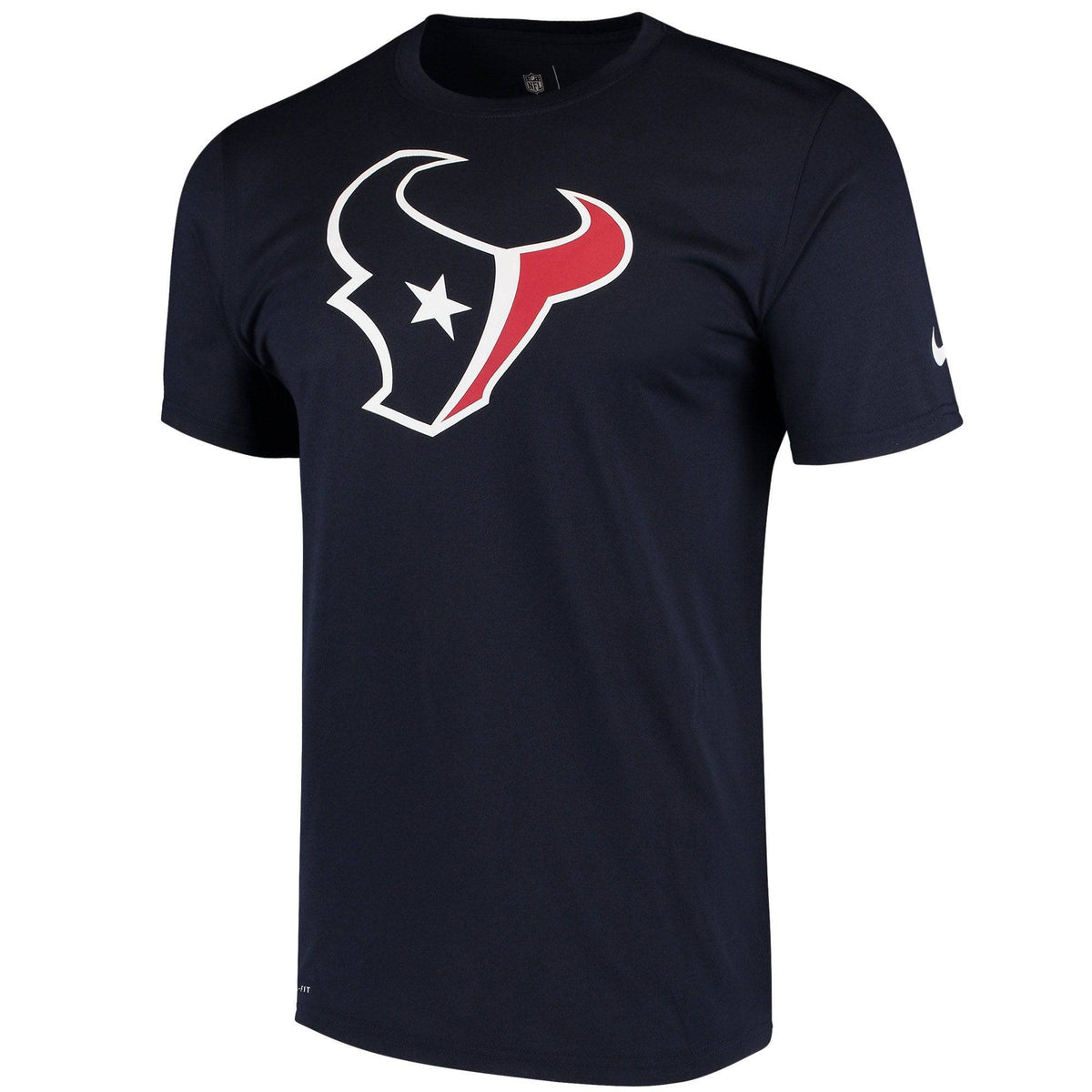 Houston Texans Nike Navy Legend Performance Logo Essential 3 Dri-Fit T-Shirt for Men product image 3, provided for visual