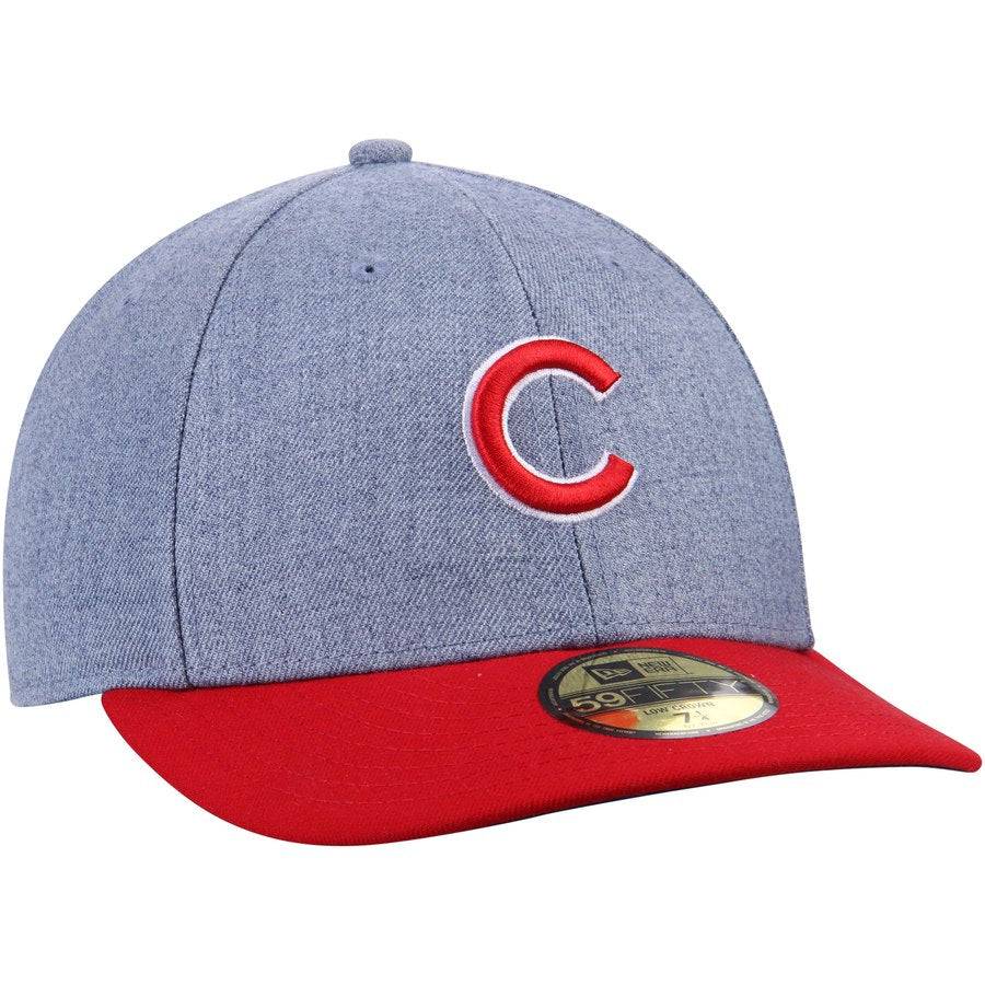 Chicago Cubs Change Up Low Crown 59FIFTY Fitted Cap product image 3, provided for visual reference and product detail review