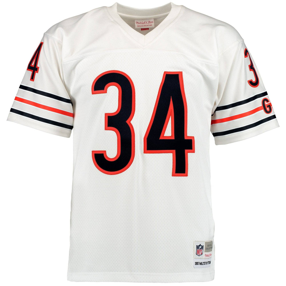 Chicago Bears Walter Payton Mitchell & Ness White 1985 Retired Player Replica Jersey for Men product image 2, provided for