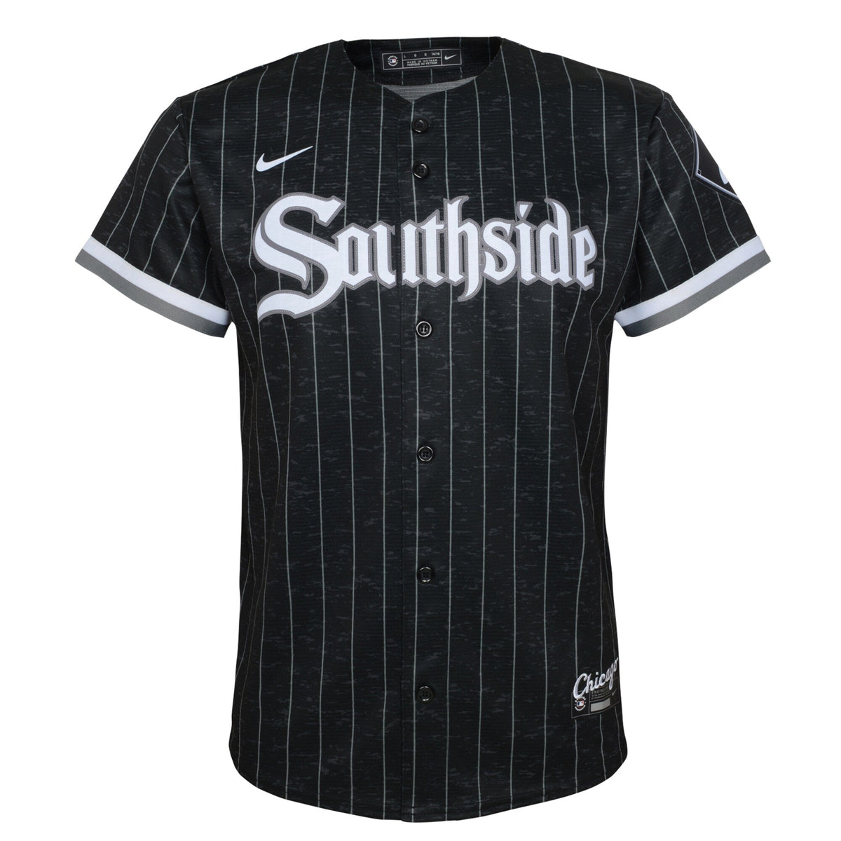 Infant Chicago White Sox Nike Black City Connect Replica Jersey product image 2, provided for visual reference and product