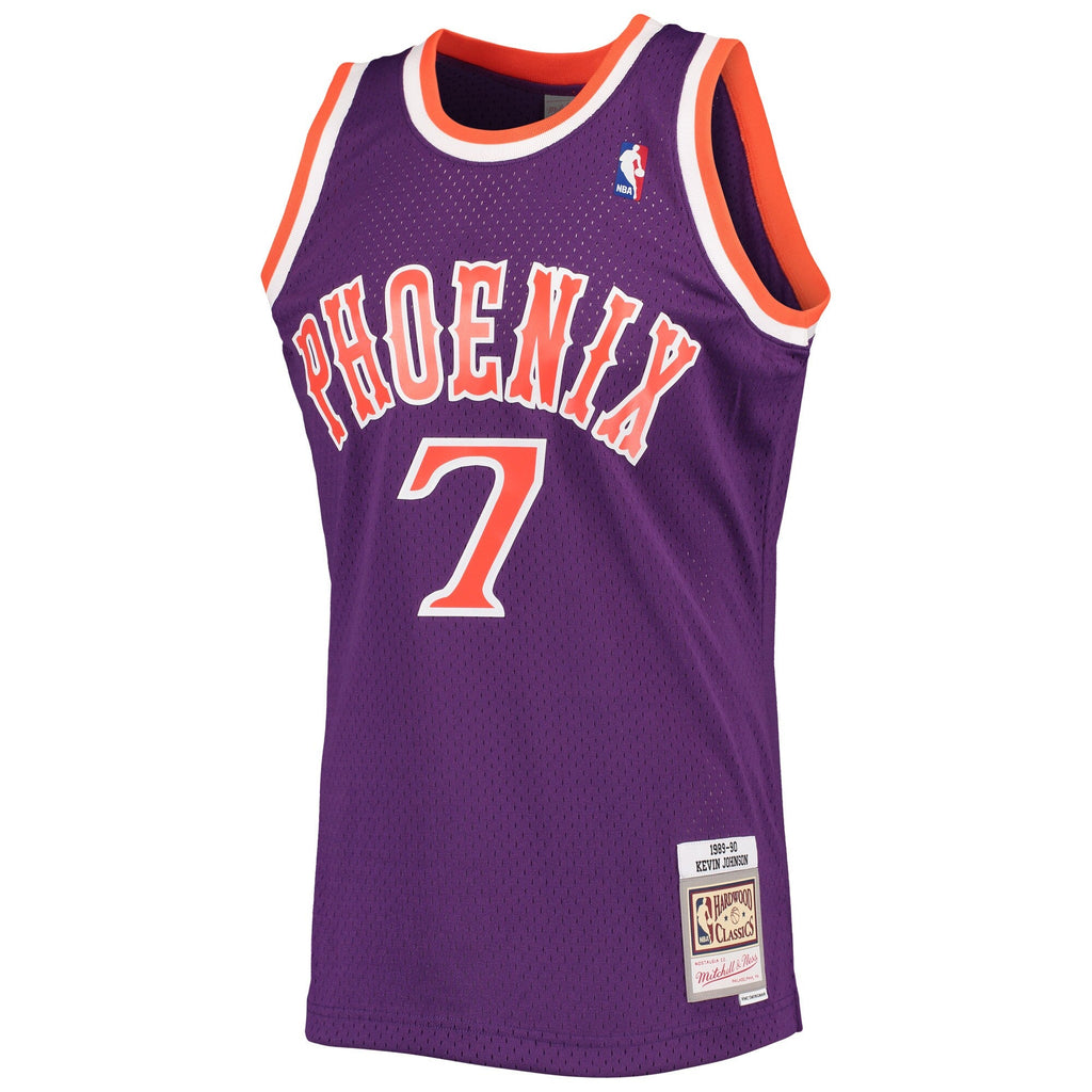 Mitchell & Ness Kevin Johnson Purple Phoenix Suns 1989-90 Hardwood Classics Swingman Jersey for Men product image 2,