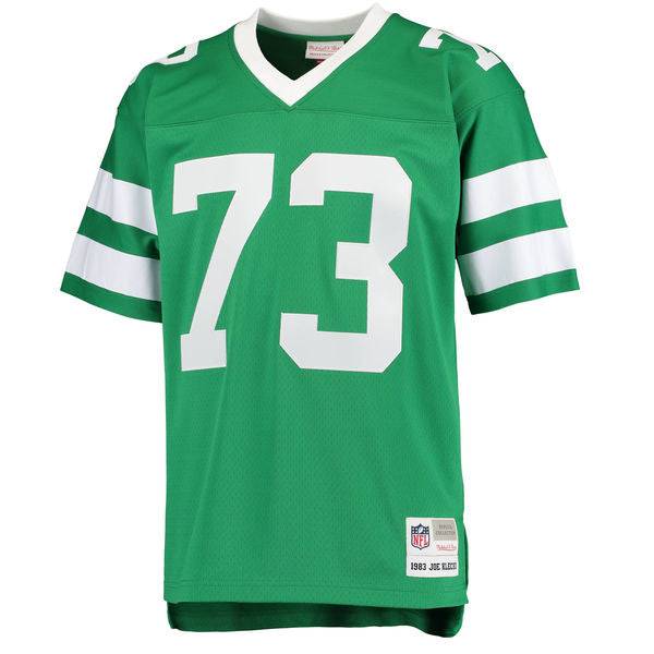New York Jets Joe Klecko Mitchell & Ness Green Retired Player Replica Jersey for Men product image 3, provided for visual