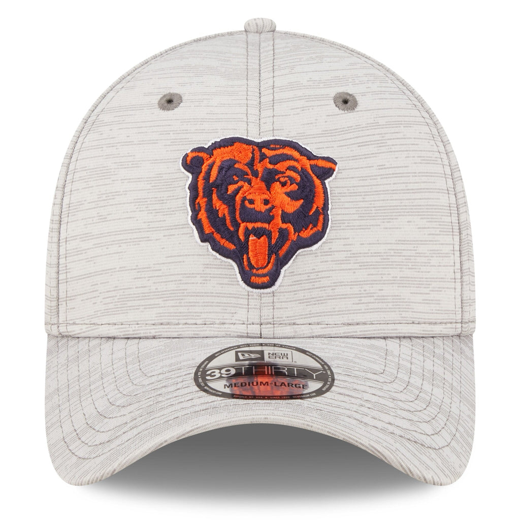 Chicago Bears New Era Gray 2022 NFL Training Camp Official Coach Mascot 39THIRTY Flex Hat for Men product image 2, provided
