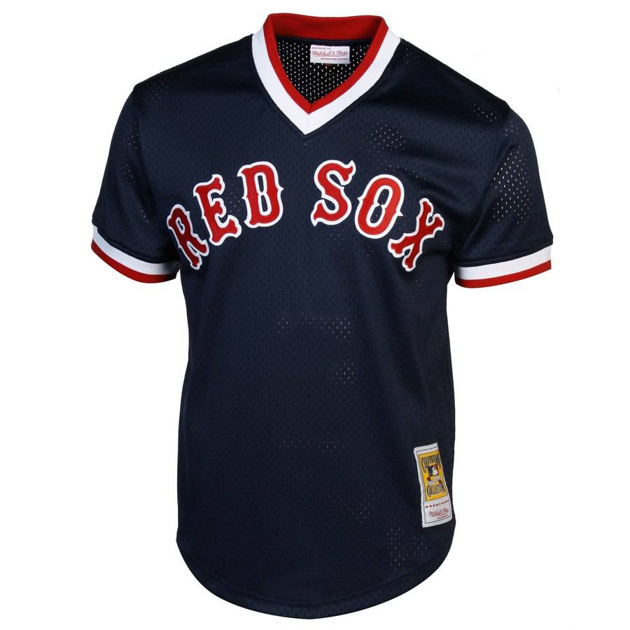 Ted Williams Boston Red Sox Authentic Batting Practice Jersey By Mitchell And Ness for Men product image 2, provided for