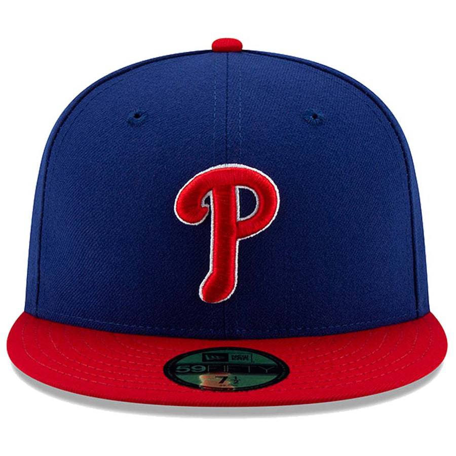 Mens New Era MLB Philadelphia Phillies Authentic On Field Alternate 59FIFTY Hat product image 2, provided for visual