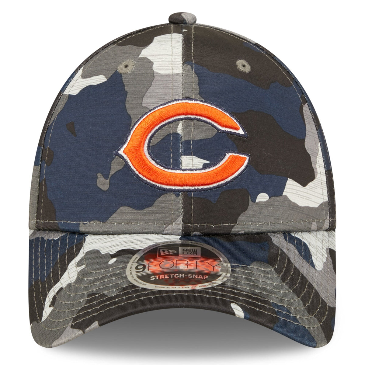 Chicago Bears New Era Camo 2022 NFL Training Camp Official 9FORTY Adjustable Hat for Men product image 2, provided for