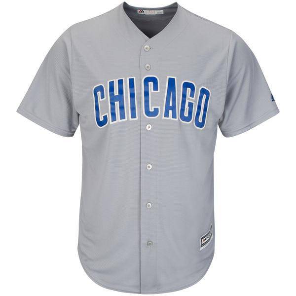 Chicago Cubs Kris Bryant Majestic Gray Road Cool Base Player Jersey product image 3, provided for visual reference and