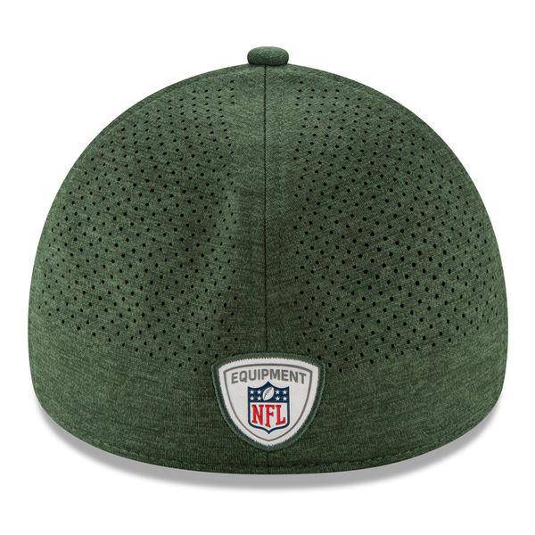 Green Bay Packers New Era Green NFL17 Training Camp Official 39THIRTY Flex Hat for Men product image 4, provided for visual
