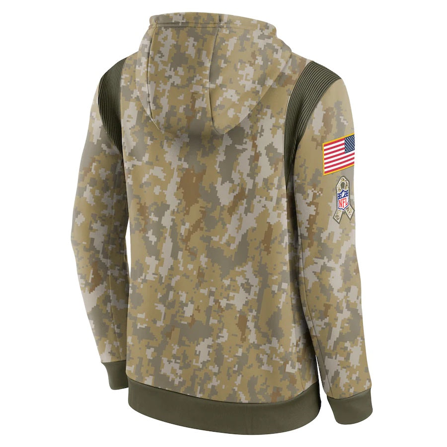 Nike Camo Dallas Cowboys 2021 Salute To Service Therma Performance Pullover Hoodie for Men product image 3, provided for