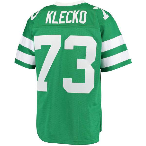 New York Jets Joe Klecko Mitchell & Ness Green Retired Player Replica Jersey for Men product image 2, provided for visual
