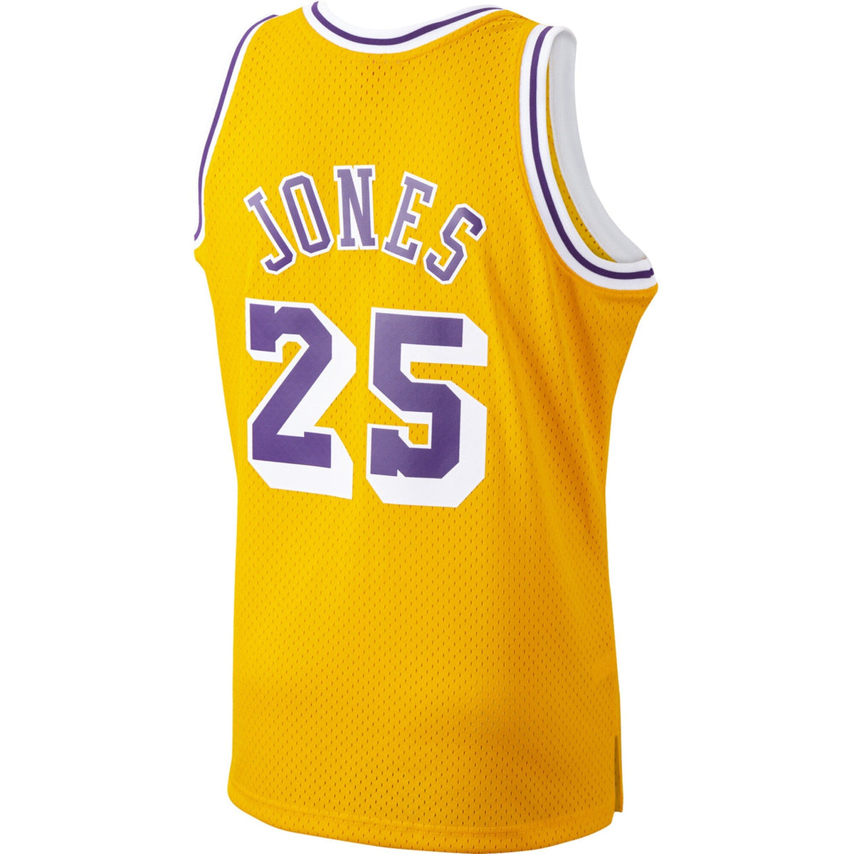 Eddie Jones Los Angeles Lakers Mitchell & Ness 1994-95 Hardwood Classics Swingman Player Jersey - Gold for Men product image