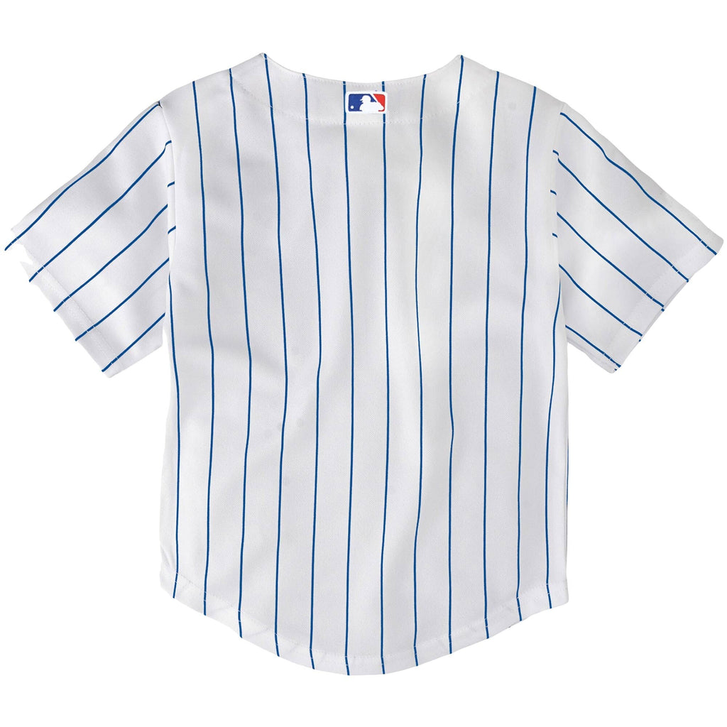 Chicago Cubs Child Nike White Home Replica Jersey product image 2, provided for visual reference and product detail review
