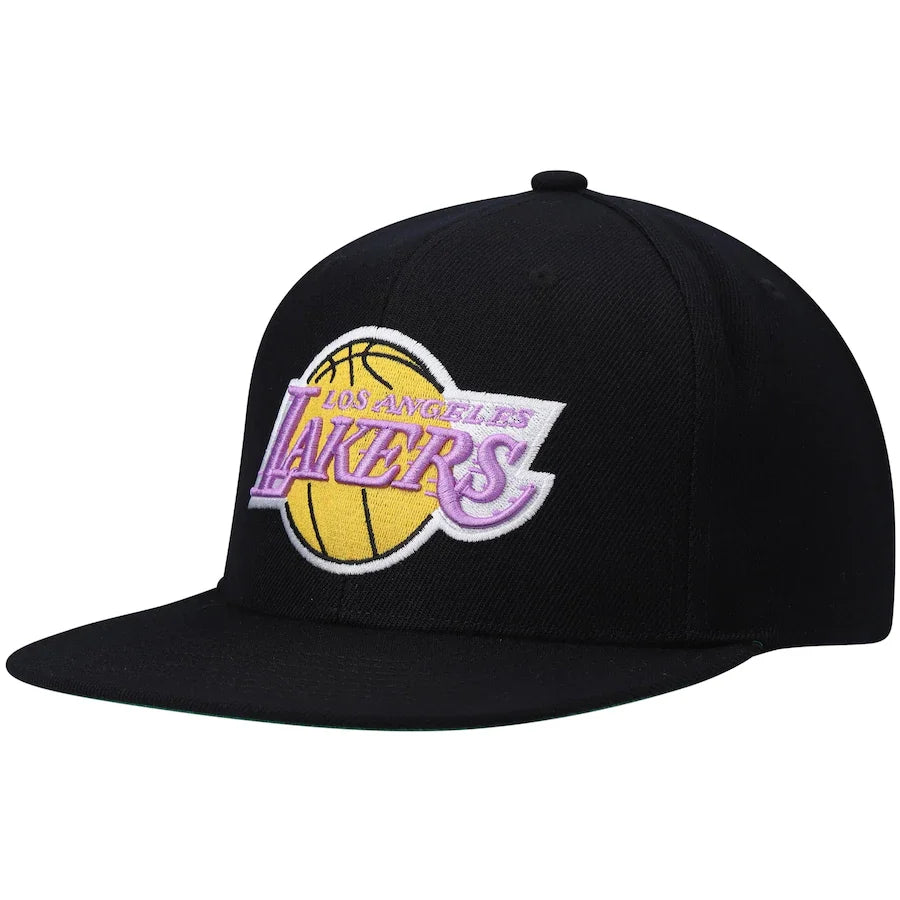 Los Angeles Lakers Mitchell & Ness Top Spot NBA 2010 Finals Snapback Hat product image 3, provided for visual reference and