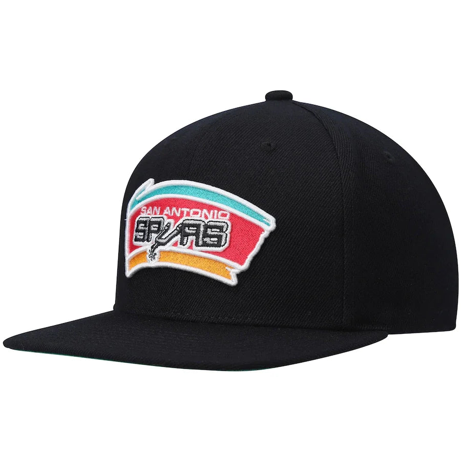 San Antonio Spurs Mitchell & Ness Top Spot NBA 1999 Finals Snapback Hat product image 3, provided for visual reference and