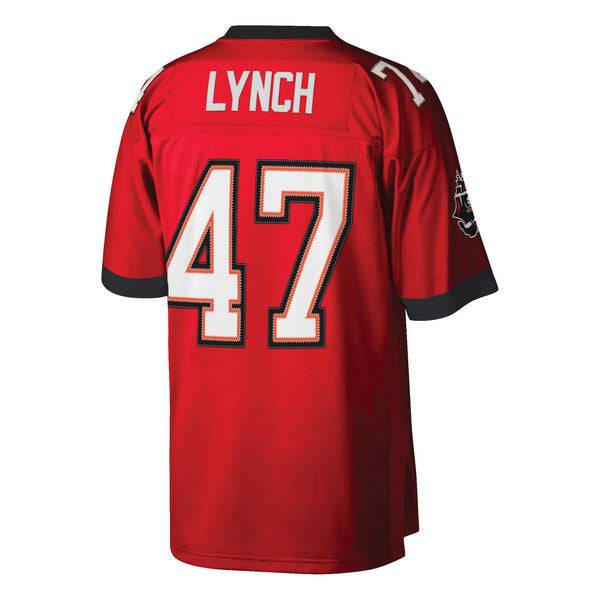 Tampa Bay Buccaneers John Lynch Mitchell & Ness Red Retired Player Replica Jersey for Men product image 3, provided for