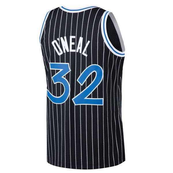 Men’s Shaquille O’Neal Orlando Magic 1994-95 Black Swingman Replica Jersey By Mitchell & Ness product image 3, provided for