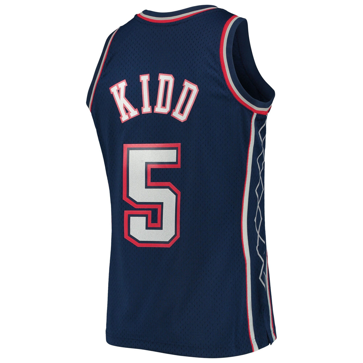 Jason Kidd New Jersey Nets Navy 2006-07 Swingman Replica Jersey for Men product image 3, provided for visual reference and