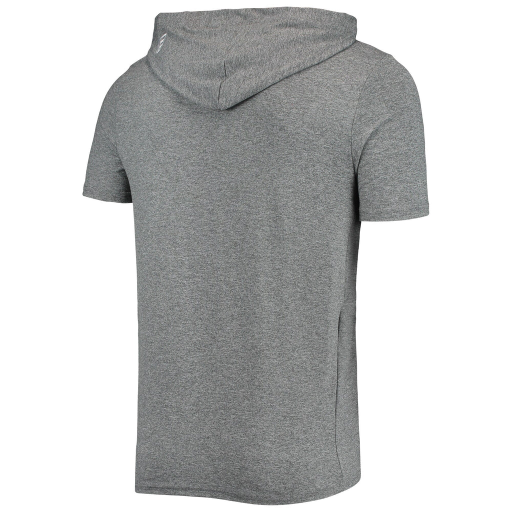 Chicago White Sox New Era Heathered Gray Hoodie T-Shirt for Men product image 3, provided for visual reference and product