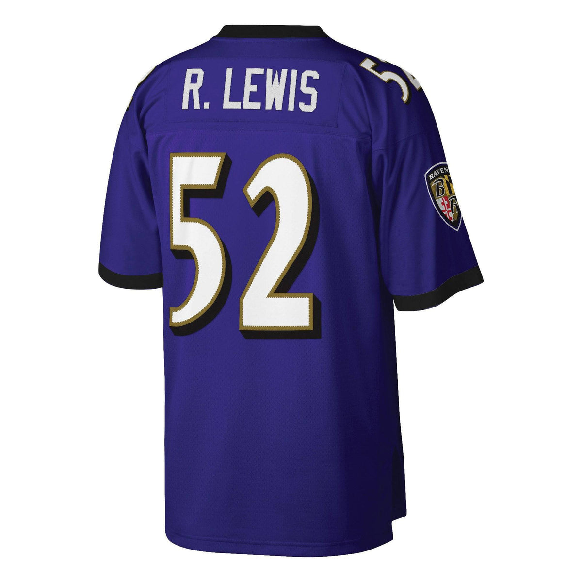 Baltimore Ravens Ray Lewis Mitchell & Ness Purple Legacy Replica Jersey for Men product image 3, provided for visual