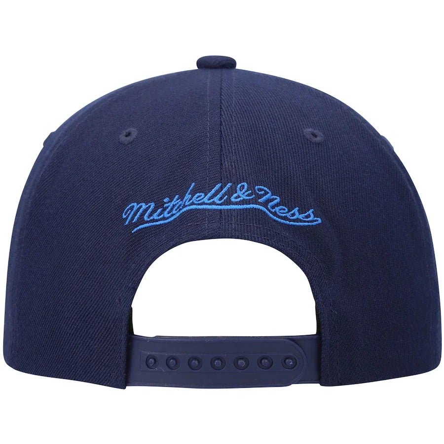 Oklahoma City Thunder 2-Tone 2.0 Mitchell & Ness Snapback Hat product image 4, provided for visual reference and product