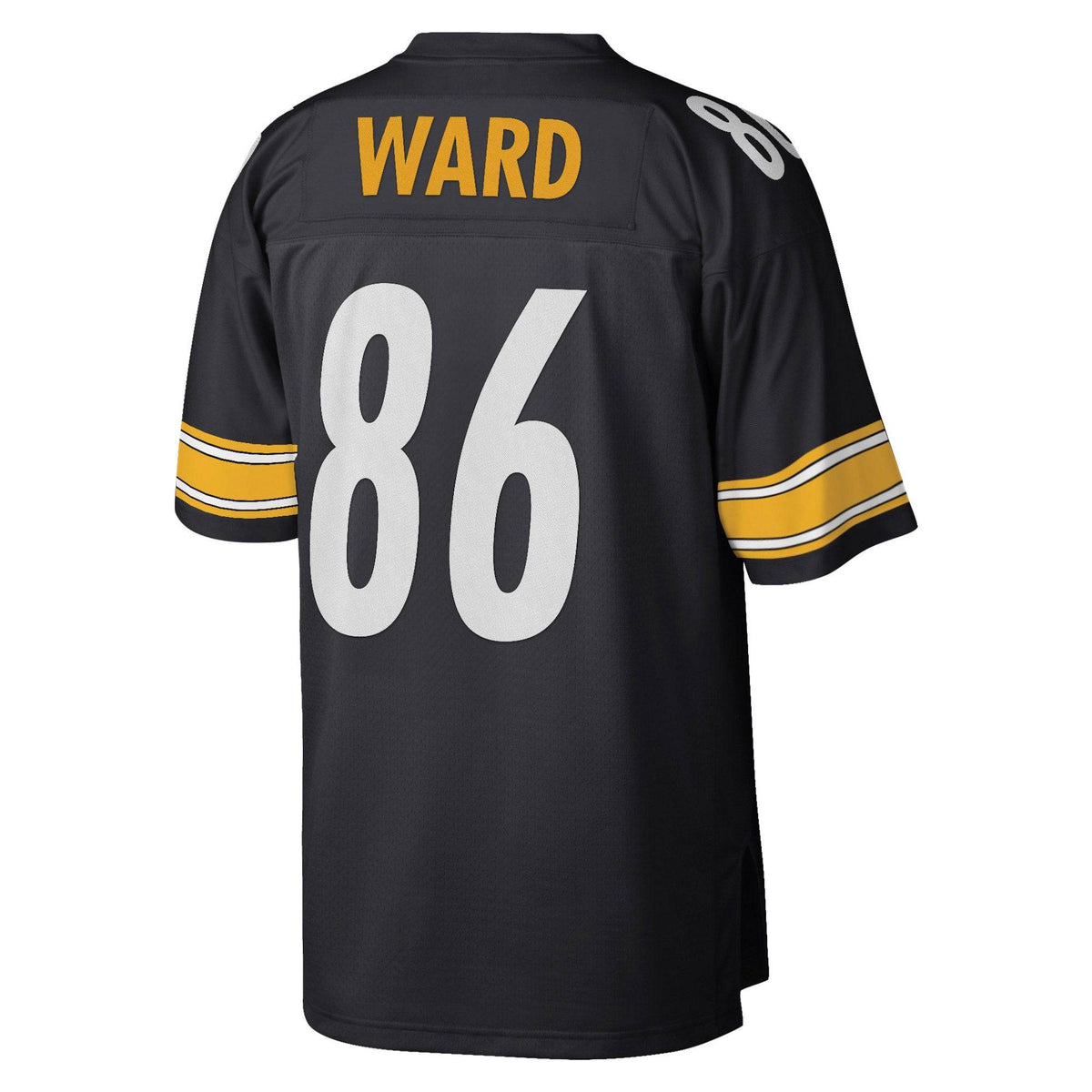 Pittsburgh Steelers Hines Ward Mitchell & Ness Black 2005 Legacy Replica Jersey for Men product image 2, provided for visual