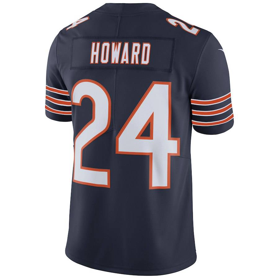 Chicago Bears Jordan Howard Nike Navy Vapor Untouchable Limited Player Jersey for Men product image 3, provided for visual