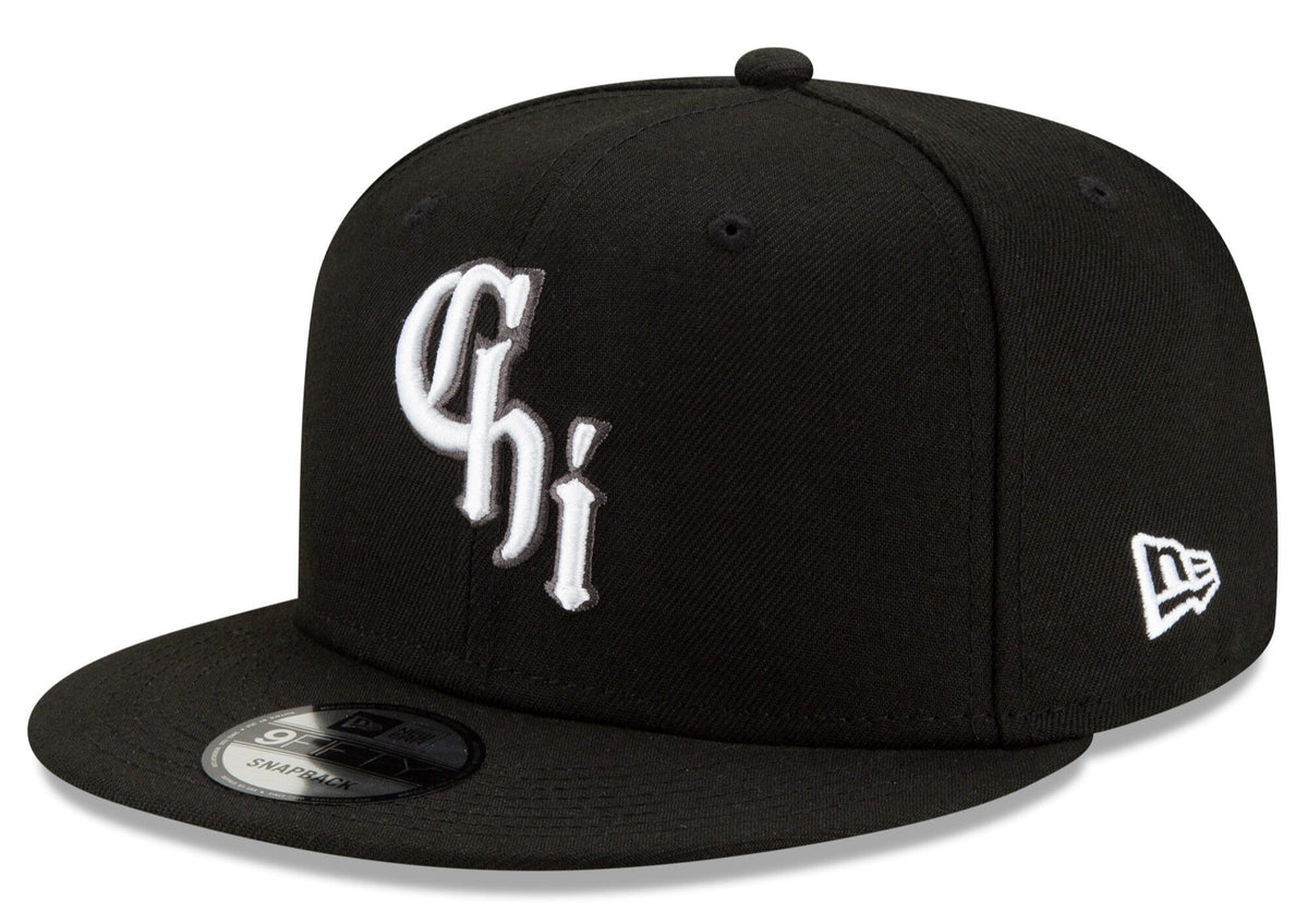 Chicago White Sox New Era Black City Connect 9FIFTY Snapback Adjustable Hat for Men product image 1, provided for visual