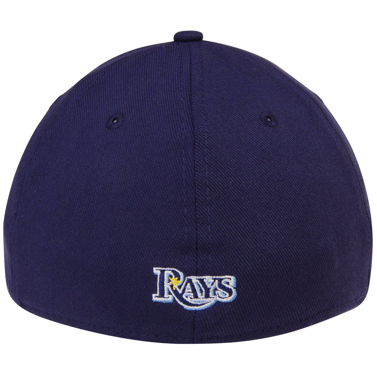 Tampa Bay Rays New Era Navy MLB Team Classic 39THIRTY Flex Hat for Men product image 3, provided for visual reference and