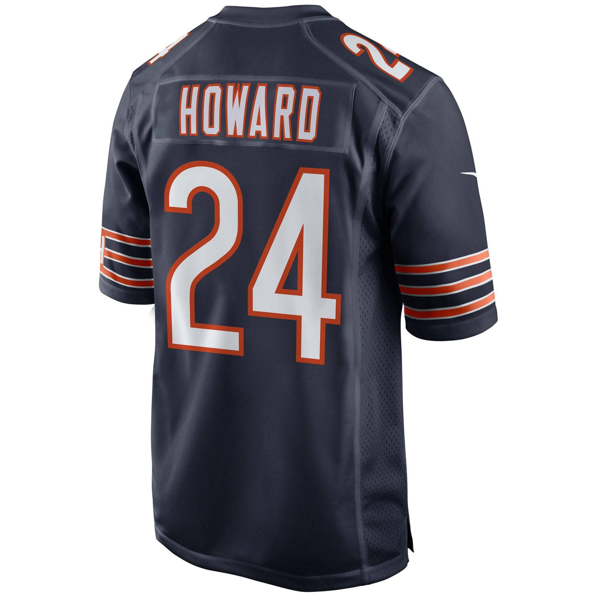 Youth Chicago Bears Jordan Howard Nike Navy Game Jersey product image 2, provided for visual reference and product detail