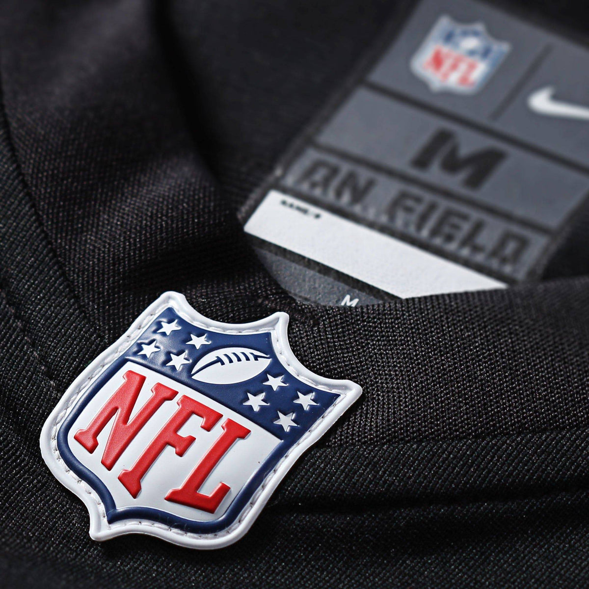 New Orleans Saints Alvin Kamara Mens Nike Black Replica Game Jersey product image 3, provided for visual reference and