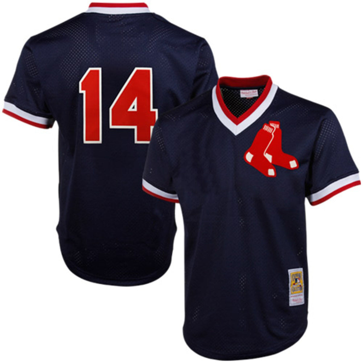 Jim Rice Boston Red Sox 1989 Authentic Batting Practice Jersey By Mitchell And Ness for Men product image 1, provided for