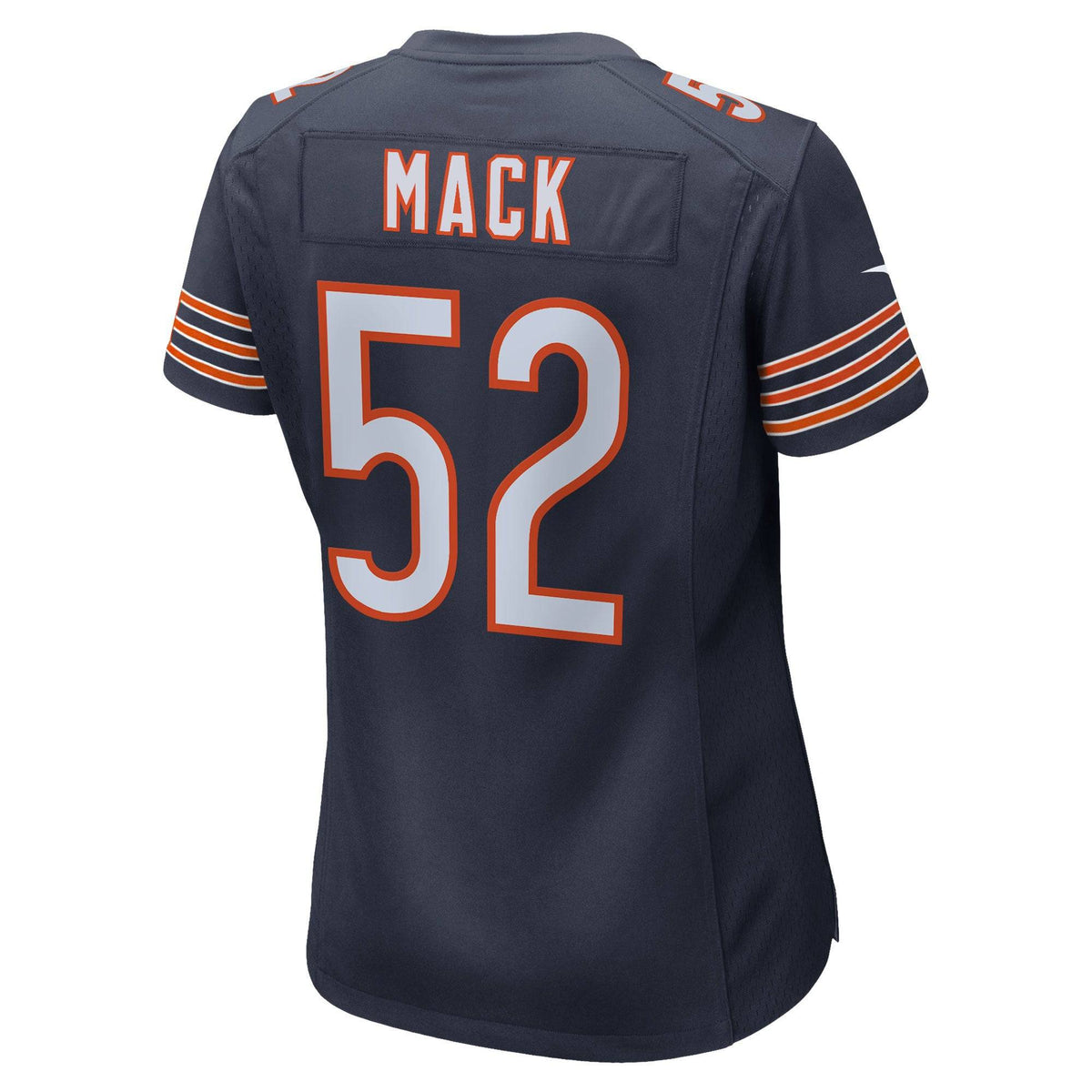 Chicago Bears Khalil Mack Nike Navy Game Jersey for Women product image 3, provided for visual reference and product detail