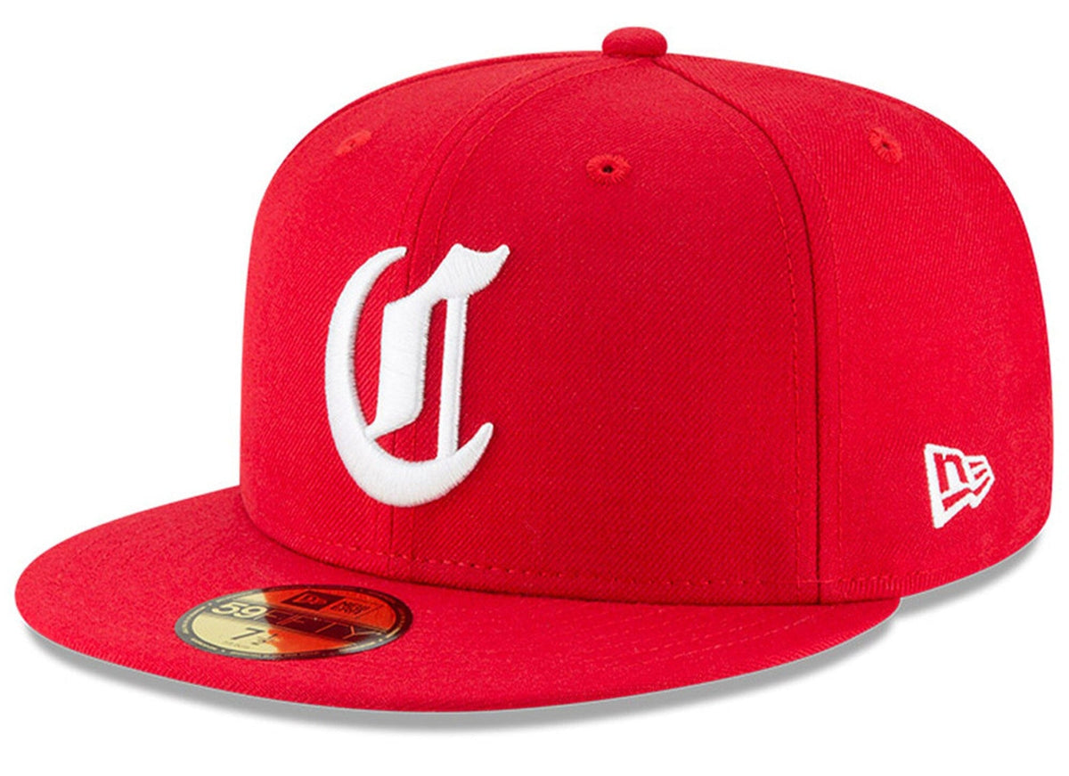 Cincinnati Reds New Era Red Cooperstown Collection 1869 59FIFTY Fitted Hat for Men product image 1, provided for visual