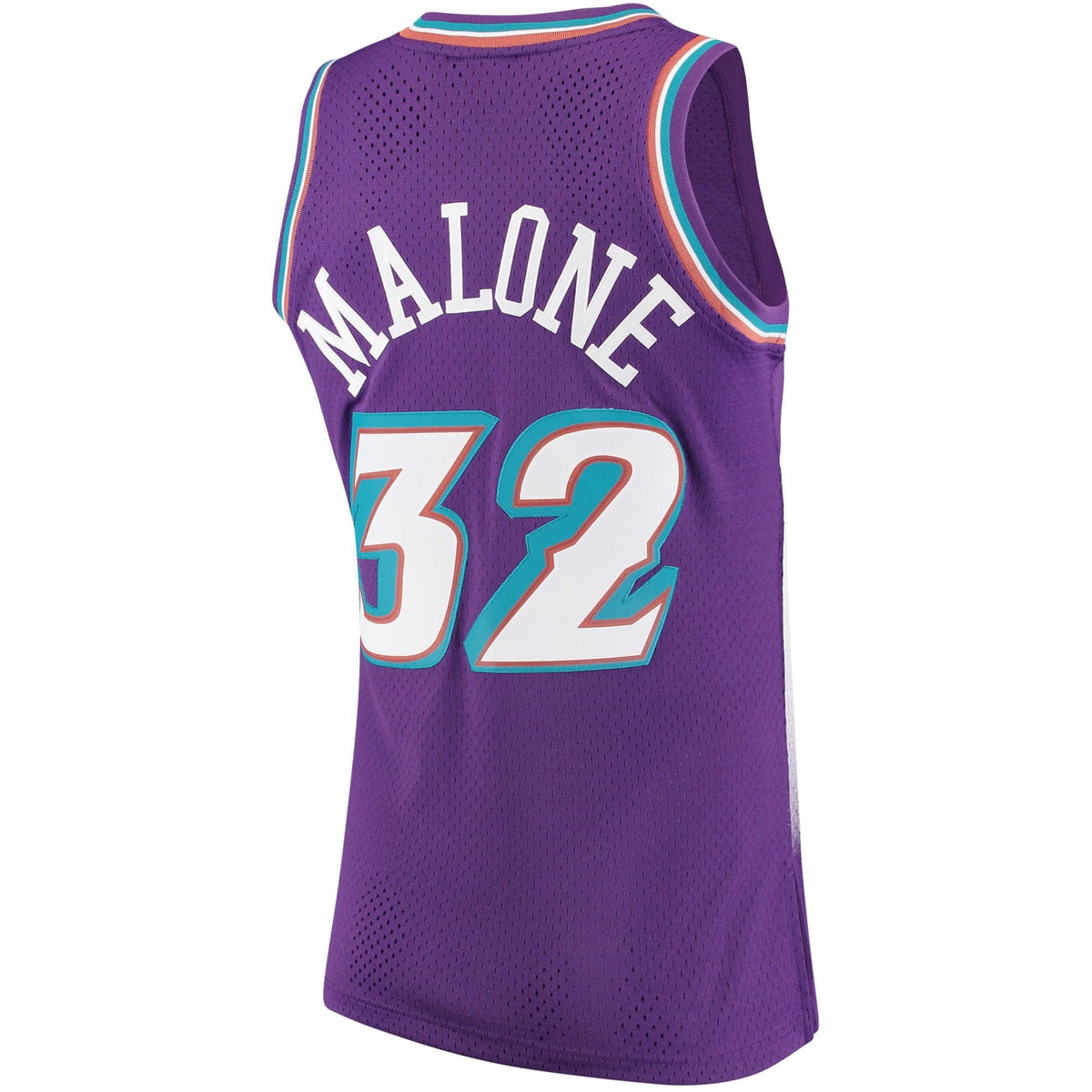 Karl Malone Utah Jazz Mitchell & Ness 1996-97 Hardwood Classics Swingman Jersey for Men product image 3, provided for visual