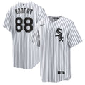 Chicago White Sox Luis Robert Nike White Replica Player Name Jersey for Men product image 1, provided for visual reference