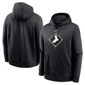 Chicago White Sox Nike Alternate Logo Club Pullover Hoodie - Black product image 1, provided for visual reference and