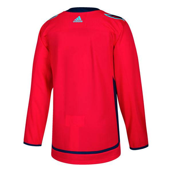 Washington Capitals adidas Red Home Authentic Blank Jersey for Men product image 3, provided for visual reference and
